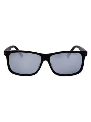 Polaroid Herren-Sonnenbrille in Schwarz/ Grau