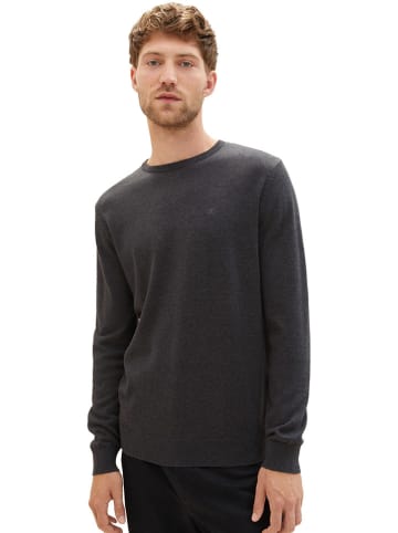 Tom Tailor Pullover in Anthrazit