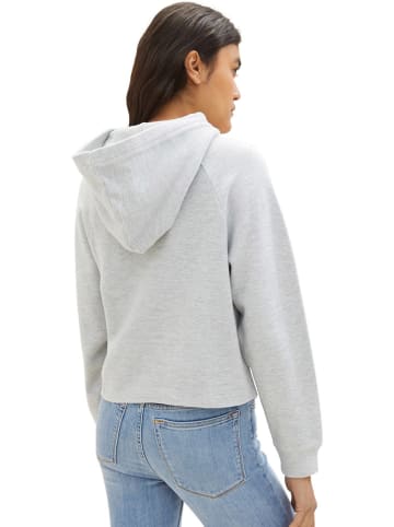 Tom Tailor Hoodie grijs