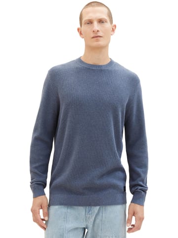 Tom Tailor Pullover in Blaugrau