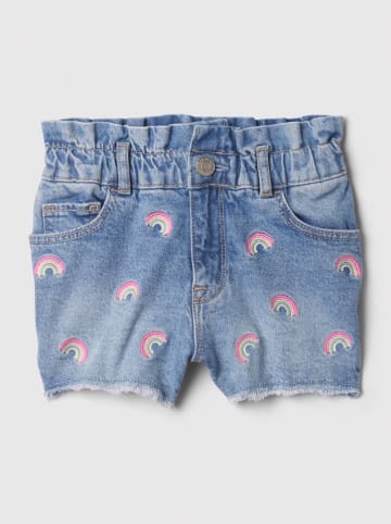 GAP Jeans-Shorts in Blau/ Bunt