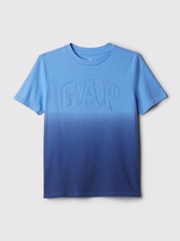 GAP Shirt lichtblauw/donkerblauw