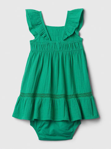 GAP Sukienka-body w kolorze zielonym