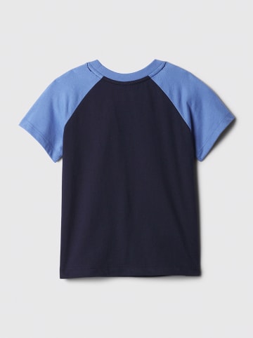 GAP Koszulka w kolorze granatowo-błękitnym