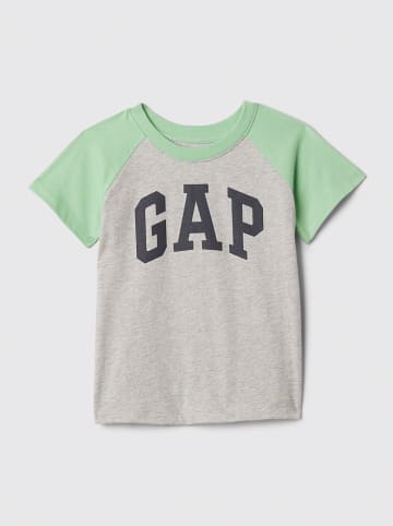 GAP Shirt grijs/groen