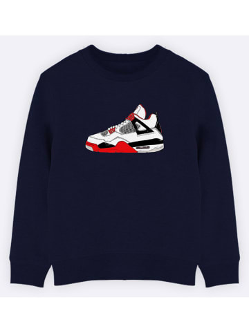 WOOOP Sweatshirt "Jordan" donkerblauw