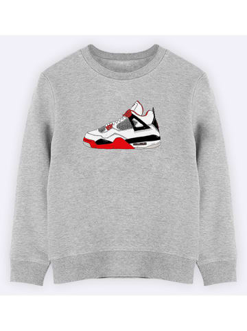 WOOOP Sweatshirt "Jordan" in Grau