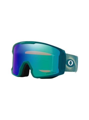 Oakley Gogle narciarskie "Line Miner L" w kolorze niebiesko-czerwono-zielonym