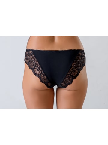 Valetta Slip "Ana" in Schwarz