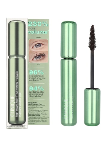 Clinique Tusz do rzęs "High Impact High-Fi Full - #02 Intense Black-Brown" - 10 ml