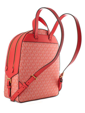 Michael Kors Leren rugzak rood - (B)25 x (H)33 x (D)11 cm