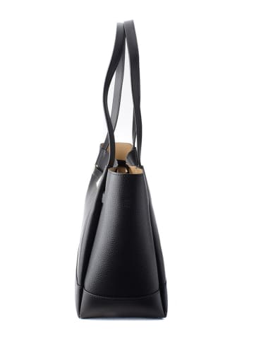 Michael Kors Leder-Shopper in Schwarz - (B)32 x (H)27 x (T)13 cm