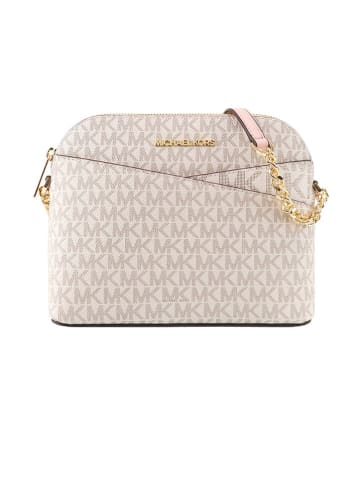 Michael Kors Leder-Umhängetasche in Creme - (B)21 x (H)17 x (T)9 cm