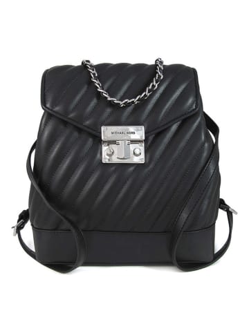 Michael Kors Leder-Rucksack in Schwarz - (B)25 x (H)32 x (T)13 cm