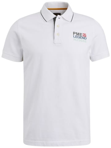 PME Legend Poloshirt in Weiß