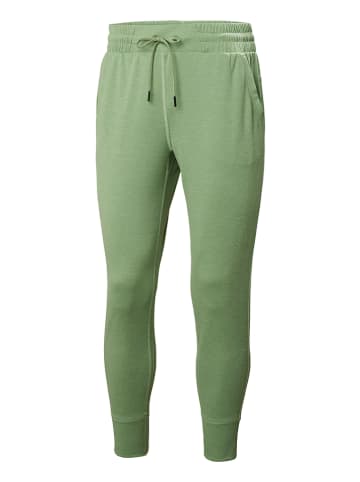 Helly Hansen Funkcyjne spodnie dresowe "Lifa Tech Lite" w kolorze zielonym