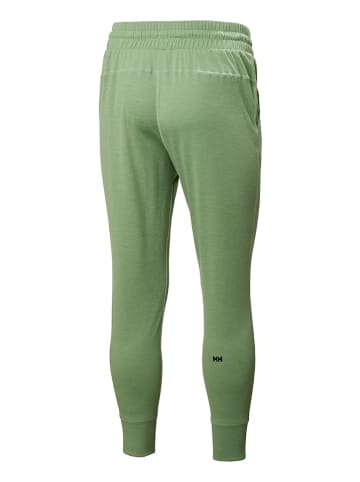Helly Hansen Funkcyjne spodnie dresowe "Lifa Tech Lite" w kolorze zielonym