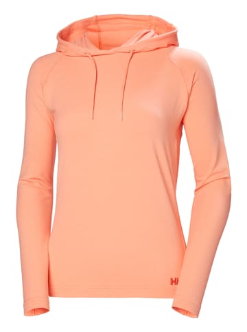 Helly Hansen Functionele hoodie "Verglas Light" oranje