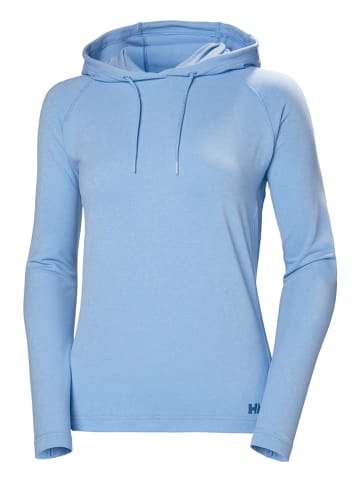Helly Hansen Functionele hoodie "Verglas Light" lichtblauw