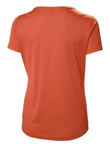 Helly Hansen Koszulka  funkcyjna "Verglas Shade" w kolorze pomarańczowym
