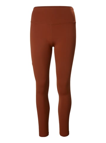 Helly Hansen Legginsy funkcyjne "Roam" w kolorze jasnobrÄ…zowym