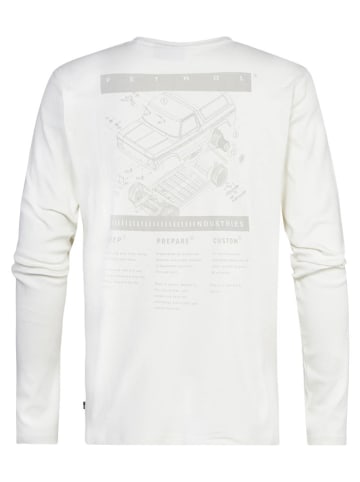 Petrol Industries Longsleeve wit