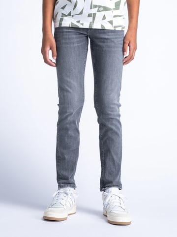 Petrol Industries Dżinsy - Slim fit - w kolorze szarym