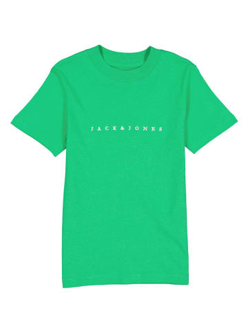 JACK & JONES Junior Koszulka "Copenhagen" w kolorze zielonym