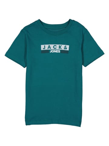 JACK & JONES Junior Koszulka "Corp" w kolorze morskim