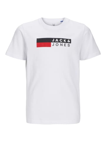 JACK & JONES Junior Shirt "Corp" in Weiß