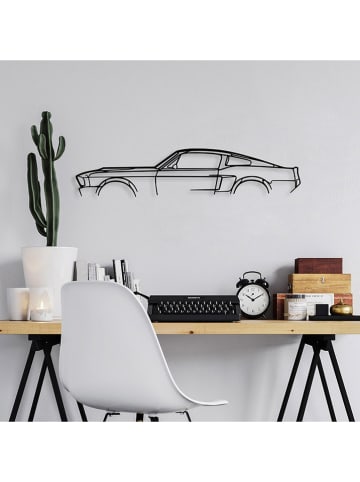 ABERTO DESIGN Wanddecoratie "Ford Mustang" - (B)70 x (H)15 cm