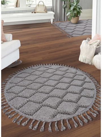 ABERTO DESIGN Laagpolig tapijt "Beverly" grijs