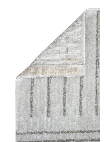 ABERTO DESIGN Laagpolig tapijt "Claude" lichtgrijs