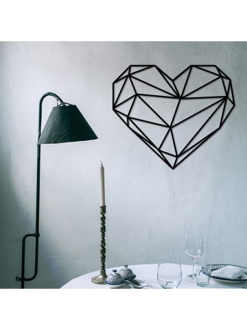 ABERTO DESIGN Wanddekor "Heart" - (B)47 x (H)40 cm