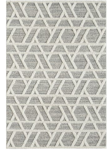ABERTO DESIGN Hoogpolig tapijt "Sevilla" crème/lichtgrijs