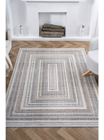 ABERTO DESIGN Laagpolig tapijt "Value" beige/lichtgrijs