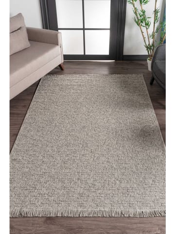 ABERTO DESIGN Laagpolig tapijt "Vlora" beige/lichtgrijs