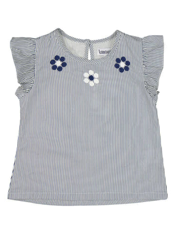 lamino Kleid in Dunkelblau/ Weiß