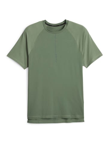 Puma Trainingsshirt "Studio Yogini Lite" in Khaki