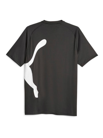 Puma Koszulka sportowa "Train All Day" w kolorze czarno-białym