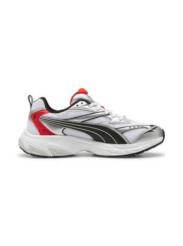 Puma Sneakers "Morphic" in Weiß/ Schwarz/ Rot