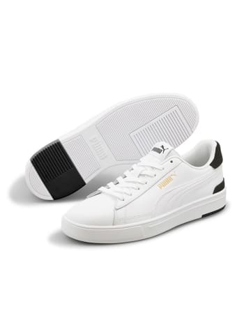 Puma Sneakersy "Serve Pro" w kolorze biało-czarnym