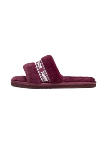 Puma Slippers "Fluff" bordeaux