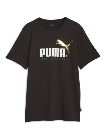 Puma Koszulka "No. 1 Logo Celebration" w kolorze czarnym