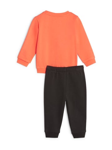 Puma 2tlg. Outfit "Essential" in Orange/ Schwarz