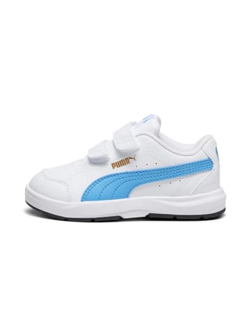 Puma Sneakers "Puma Evolve Court V" in Weiß/ Hellblau