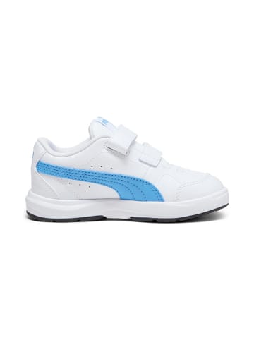 Puma Sneakersy "Puma Evolve Court V" w kolorze biało-błękitnym