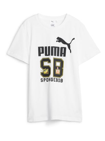 Puma Shirt "PUMA x SPONGEBOB" wit