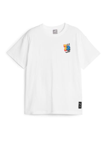 Puma Shirt "Basketball Trash" wit