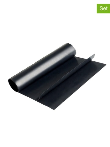 Baumalu 4-delige set: bakmatten zwart - (B)40 x (H)33 cm